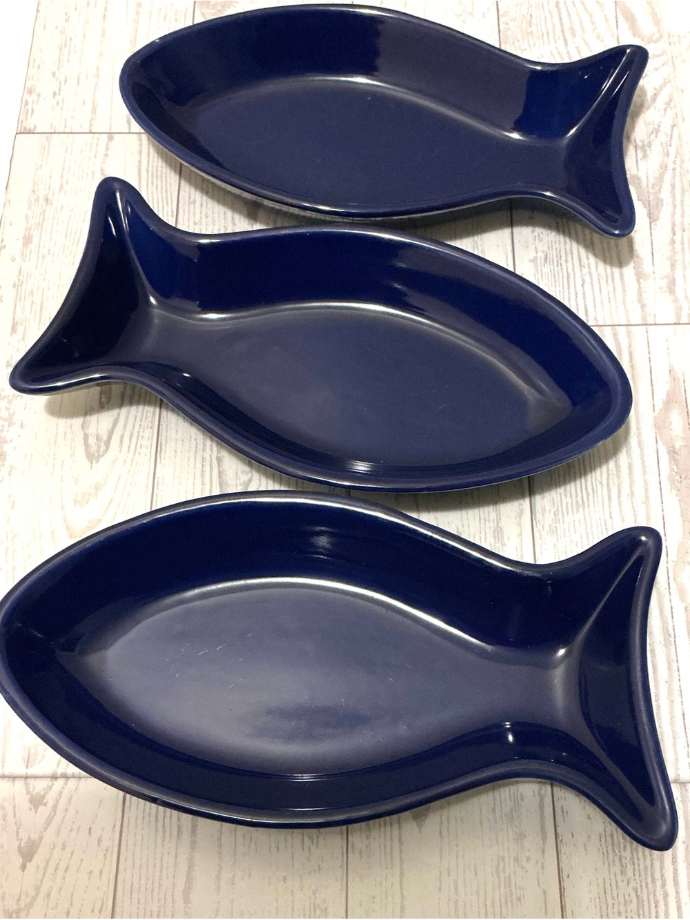 Three Ceramic’s Fish-Shaped Dishes